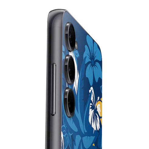 NFL Los Angeles Chargers Tropical Print Galaxy A14 5G Skin