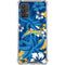 NFL Los Angeles Chargers Tropical Print Galaxy A32 5G Clear Case