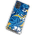 NFL Los Angeles Chargers Tropical Print Galaxy A32 5G Clear Case