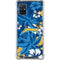 NFL Los Angeles Chargers Tropical Print Galaxy A51 5G Clear Case