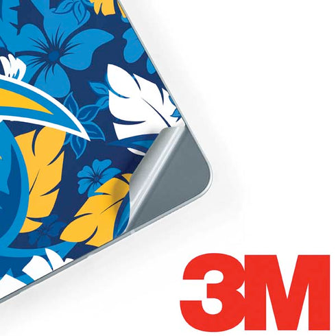 NFL Los Angeles Chargers Tropical Print Galaxy Book 12in Skin