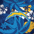 NFL Los Angeles Chargers Tropical Print Galaxy Note 8 Skin