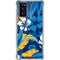 NFL Los Angeles Chargers Tropical Print Galaxy Note20 5G Clear Case