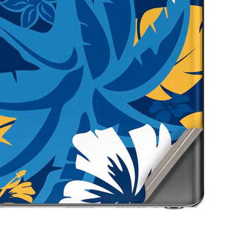 NFL Los Angeles Chargers Tropical Print Galaxy Note20 5G Skin
