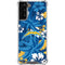 NFL Los Angeles Chargers Tropical Print Galaxy S21 Plus 5G Clear Case