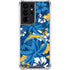 NFL Los Angeles Chargers Tropical Print Galaxy S21 Ultra 5G Clear Case