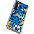 NFL Los Angeles Chargers Tropical Print Galaxy S23 Clear Case
