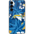 NFL Los Angeles Chargers Tropical Print Galaxy S23 FE Skin