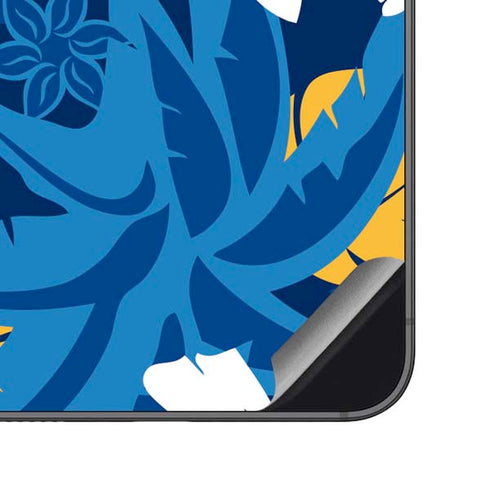 NFL Los Angeles Chargers Tropical Print Galaxy S23 FE Skin