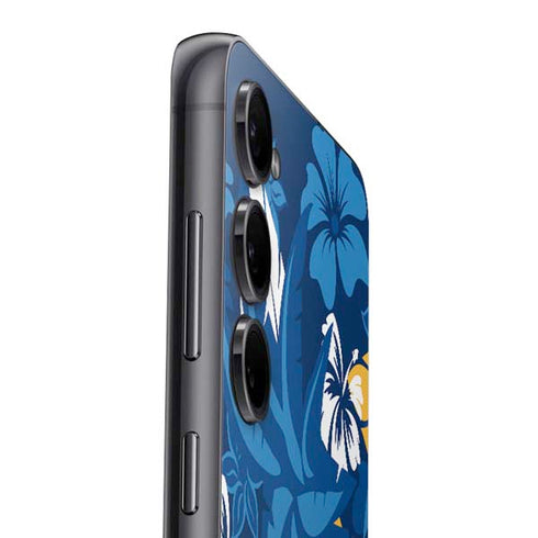 NFL Los Angeles Chargers Tropical Print Galaxy S23 Skin