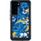 NFL Los Angeles Chargers Tropical Print Galaxy S23 Waterproof Case