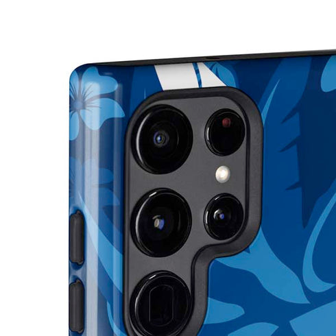 NFL Los Angeles Chargers Tropical Print Galaxy S24 Ultra Impact Case