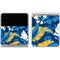 NFL Los Angeles Chargers Tropical Print Galaxy Z Flip3 5G Skin