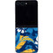 NFL Los Angeles Chargers Tropical Print Galaxy Z Flip5 5G Skin
