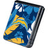 NFL Los Angeles Chargers Tropical Print Galaxy Z Flip5 5G Skin