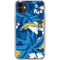 NFL Los Angeles Chargers Tropical Print iPhone 11 Clear Case