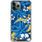 NFL Los Angeles Chargers Tropical Print iPhone 11 Pro Max Clear Case