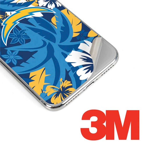 NFL Los Angeles Chargers Tropical Print iPhone 11 Pro Skin