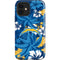 NFL Los Angeles Chargers Tropical Print iPhone 12 Impact Case