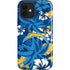 NFL Los Angeles Chargers Tropical Print iPhone 12 Impact Case