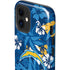 NFL Los Angeles Chargers Tropical Print iPhone 12 Impact Case