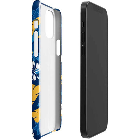 NFL Los Angeles Chargers Tropical Print iPhone 12 Mini Lite Case