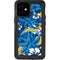 NFL Los Angeles Chargers Tropical Print iPhone 12 Mini Waterproof Case