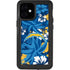 NFL Los Angeles Chargers Tropical Print iPhone 12 Mini Waterproof Case