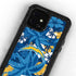 NFL Los Angeles Chargers Tropical Print iPhone 12 Mini Waterproof Case