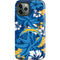 NFL Los Angeles Chargers Tropical Print iPhone 12 Pro Impact Case