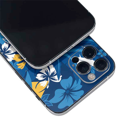 NFL Los Angeles Chargers Tropical Print iPhone 12 Pro Skin