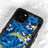 NFL Los Angeles Chargers Tropical Print iPhone 13 Mini Waterproof Case