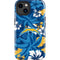 NFL Los Angeles Chargers Tropical Print iPhone 15 Plus Impact Case