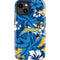 NFL Los Angeles Chargers Tropical Print iPhone 14 Plus Impact Case