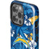 NFL Los Angeles Chargers Tropical Print iPhone 15 Pro Impact Case