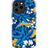 NFL Los Angeles Chargers Tropical Print iPhone 15 Pro Max Impact Case