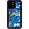 NFL Los Angeles Chargers Tropical Print iPhone 14 Pro Max Waterproof Case