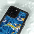 NFL Los Angeles Chargers Tropical Print iPhone 14 Pro Max Waterproof Case