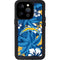 NFL Los Angeles Chargers Tropical Print iPhone 14 Pro Waterproof Case
