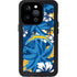 NFL Los Angeles Chargers Tropical Print iPhone 14 Pro Waterproof Case