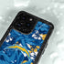 NFL Los Angeles Chargers Tropical Print iPhone 14 Pro Waterproof Case