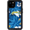 NFL Los Angeles Chargers Tropical Print iPhone 15 Plus Waterproof Case