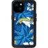 NFL Los Angeles Chargers Tropical Print iPhone 15 Plus Waterproof Case