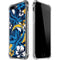NFL Los Angeles Chargers Tropical Print iPhone 7/8 Plus Clear Case