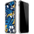 NFL Los Angeles Chargers Tropical Print iPhone 7/8 Plus Clear Case
