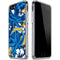 NFL Los Angeles Chargers Tropical Print iPhone SE (2nd & 3rd Gen) Clear Case