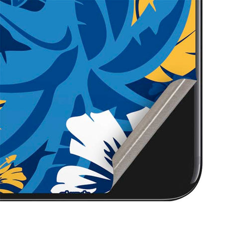 NFL Los Angeles Chargers Tropical Print iPhone SE (2nd & 3rd Gen) Skin