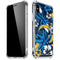 NFL Los Angeles Chargers Tropical Print iPhone X/XS Clear Case