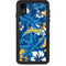 NFL Los Angeles Chargers Tropical Print iPhone XR Waterproof Case