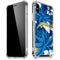 NFL Los Angeles Chargers Tropical Print iPhone XS Max Clear Case